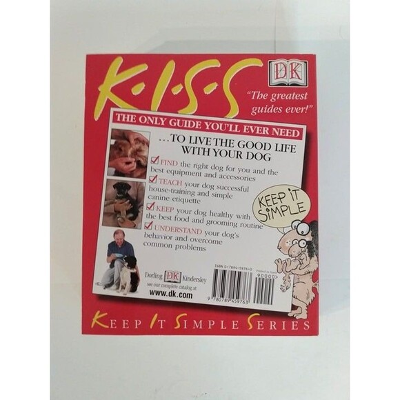 Keep It Simple Guide To Living With A Dog By Bruce Fogle, D.V.M Soft Cover Book - Picture 2 of 3